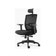 thumbnail image 2 of Silla de oficina Taylor Syncro con cabecero color negro, 2 of 3