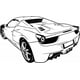 thumbnail image 1 of Decomural Ferrari Car Back Sport Transport WS-41206, 1 of 2