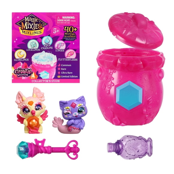Caldero Toy Magic Mixies Mixlings, paquete de 2 unidades, con Magical Fizz