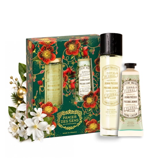 Set de Regalo de Perfume y Crema de Manos Panier des Sens Jazmín para Mujer