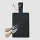 thumbnail image 1 of Set Aperitivo Tabla Piedra Pizarra 28x14 Cm Wayu, 1 of 3