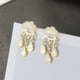 thumbnail image 1 of Cute Rainy Cloud Earrings: Creative Gift for Women & Girls - Drop Oil & Tassel Jewelry, 1 of 4