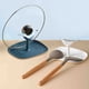 thumbnail image 4 of Soporte para cucharas y tapas de ollas, utensilio de cocina con forma de pájaro para estufa con almohadilla antigoteo para múltiples utensilios, estante de almacenamiento multifuncional ecológico, sop, 4 of 8