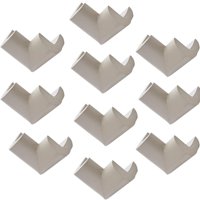 Bothyi - 10 Unids Engrosada Baby Proofing Mesa Protector De Esquina Protector Gris