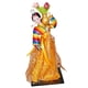 thumbnail image 3 of Figura De Geisha Coreana De 12 Pulgadas, Muñecas Hanbok De Pie, Figuras De Dama En Miniatura, Coloridas Y Naranjas, 3 of 5