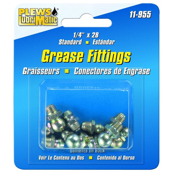 Juego de 8 piezas estándar para engrase Fittings LubriMatic 11-955