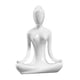 thumbnail image 3 of Figura De Yoga De Cerámica Adorno Estatua Escultura Jardín Zen Decoración De Escritorio Estilo-09, 3 of 5