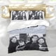 thumbnail image 5 of The Beatles Conjunto de sábanas temático, trío de piezas, cómodo y amigable con la piel, diseño único, regalo de decoración para el hogar para familiares, amigos y fans,135X200cm, 5 of 6