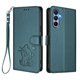 thumbnail image 1 of Funda Billetera Magnética para Samsung Galaxy A15, Verde Oscuro, 1 of 6