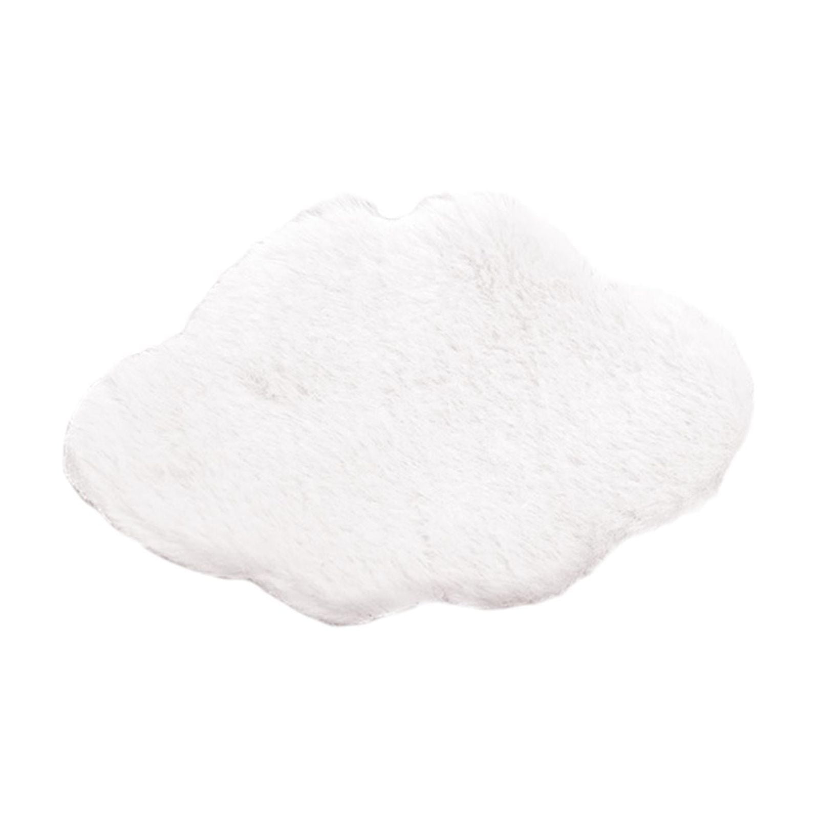 Magideal - Mini Alfombra Para Casa De Muñecas 1/12, Decoración De Accesorios Para Muñecas, Muebles De Micro Paisaje, Juguete Para Juego De Imitación, Alfombra En Blanco