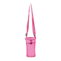 Ioensy - Portador De Botella De Agua Funda De Botella De Agua De Moda Para Trekking Camping Al Aire Libre Rosa Roja