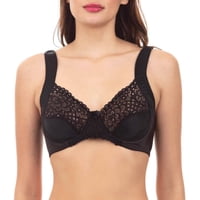 Lady Genny - Sostén Copa B Microfibra Con Encaje