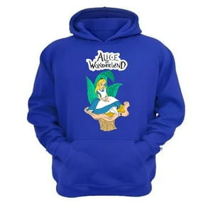 Genérico - Polerón Canguro Alicia Cuentos Infantiles Azul Talla Xl Unisex