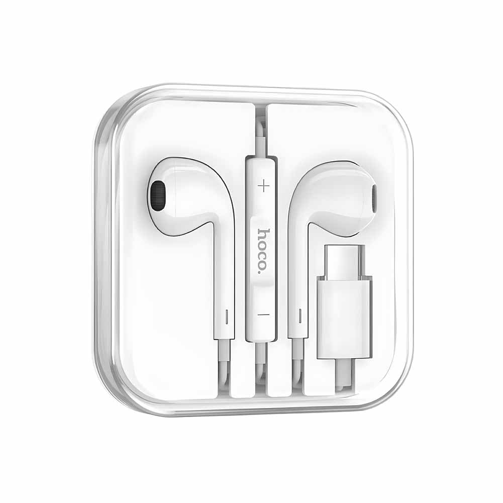 Hoco - Audifonos Con Cable Tipo C Auriculares In-ear Usb C Android