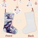 thumbnail image 3 of Genshin Impact Tema: Calcetines de Navidad, fino lino blanco para colgar en escaleras y chimenea, decoración navideña para el hogar, regalo de Navidad. 45cm × 32cm, 3 of 5