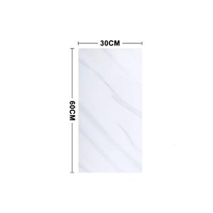 Genérico - 10 Láminas De Papel Mural Mármol Ladrillo 60X30 Cm, Para Pared Y Piso