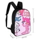 thumbnail image 2 of La Pantera Rosa-theme Backpack, Campus style schoolbag Bookbag with Adjustable Shoulder Straps And Large Zip Compartment, Unisex Travel Bags., 2 of 6