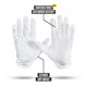 thumbnail image 4 of Guantes de fútbol americano NXT NXTRND G1 Pro blanco talla pequeña, 4 of 7