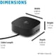 thumbnail image 3 of Estación de acoplamiento Dockztorm HP USB‑C Essential G5, 3 of 5