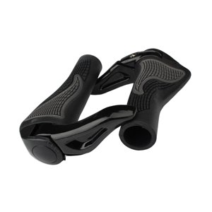 Ioensy - Empuñaduras De Goma Para Manillar De Bicicleta, Empuñaduras De Bicicleta De Montaña, Antideslizantes, Cómodas, Color Negro