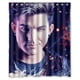 thumbnail image 1 of Cortina de ducha Adam Lambert, juego de cortinas de baño con ganchos, tamaño 60 x 72 pulgadas, 1 of 3