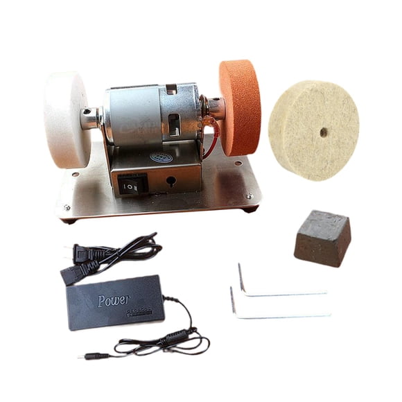 Mini Bench Grinder Herramientas de manejo de manejo resistente Benchtop Bench Bench Bench Bench Bolining Hool para el hogar Use la mesa de encimera Estilo E