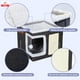 thumbnail image 5 of Casa Iglu Para Gatos Cama Michis Plegable Con Cojin Pompon, 5 of 8
