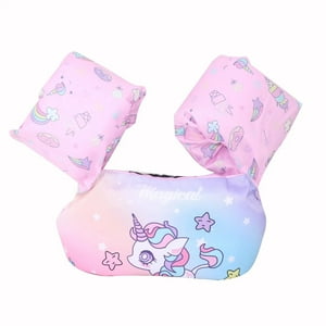 Defensor Forever - Flotador Con Alitas Para Niños, Chaleco 2 A 6 Años Unicornio