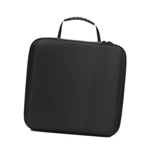 Ioensy - Estuche Para Guardar Relojes De Hombre, 12 Compartimentos, Color Negro, Para Uso Personal, Con Asa De Transporte.