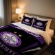 thumbnail image 1 of Ujpest FC Duvet Cover Set Allseason Breathable Polyester Zipper Closure, 1 of 1