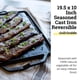 thumbnail image 2 of Quemador doble reversible de hierro fundido Grillgriddle Lodge de 19.5 x 10 pulgadas, 2 of 7