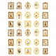 thumbnail image 4 of 30 Uds Pegatinas De Estilo Vintage Decoración DIY Impermeable Para Hacer Tarjetas Estilo D, 4 of 5