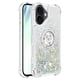 thumbnail image 3 of FOXDOCK Funda Glitter Líquida para iPhone 17 con Anillo Brillante, TPU Antichoques y Esquinas Reforzadas, Soporte, 3 of 6
