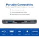 thumbnail image 5 of Hub USB C Verbatim 6 en 1 con PD de 100 W, USB 3.0, SD, HDMI 4K, 5 of 8