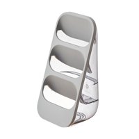 Bothyi - Soporte Para Utensilios Soporte Para Utensilios De Cocina Caja De Almacenamiento Para Picnic Al Aire Libre Gris