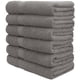 thumbnail image 2 of Juego de toallas Pleasant Home Bath, 100% algodón, 515 g/m², 6 unidades, color gris, 2 of 7