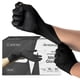 thumbnail image 1 of Guantes desechables de nitrilo FifthPulse negros, grandes, 50 unidades, 1 of 8