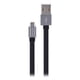 thumbnail image 1 of Cable USB A Micro USB Tipo Flat 1.2 Mts Negro C2518F, 1 of 4