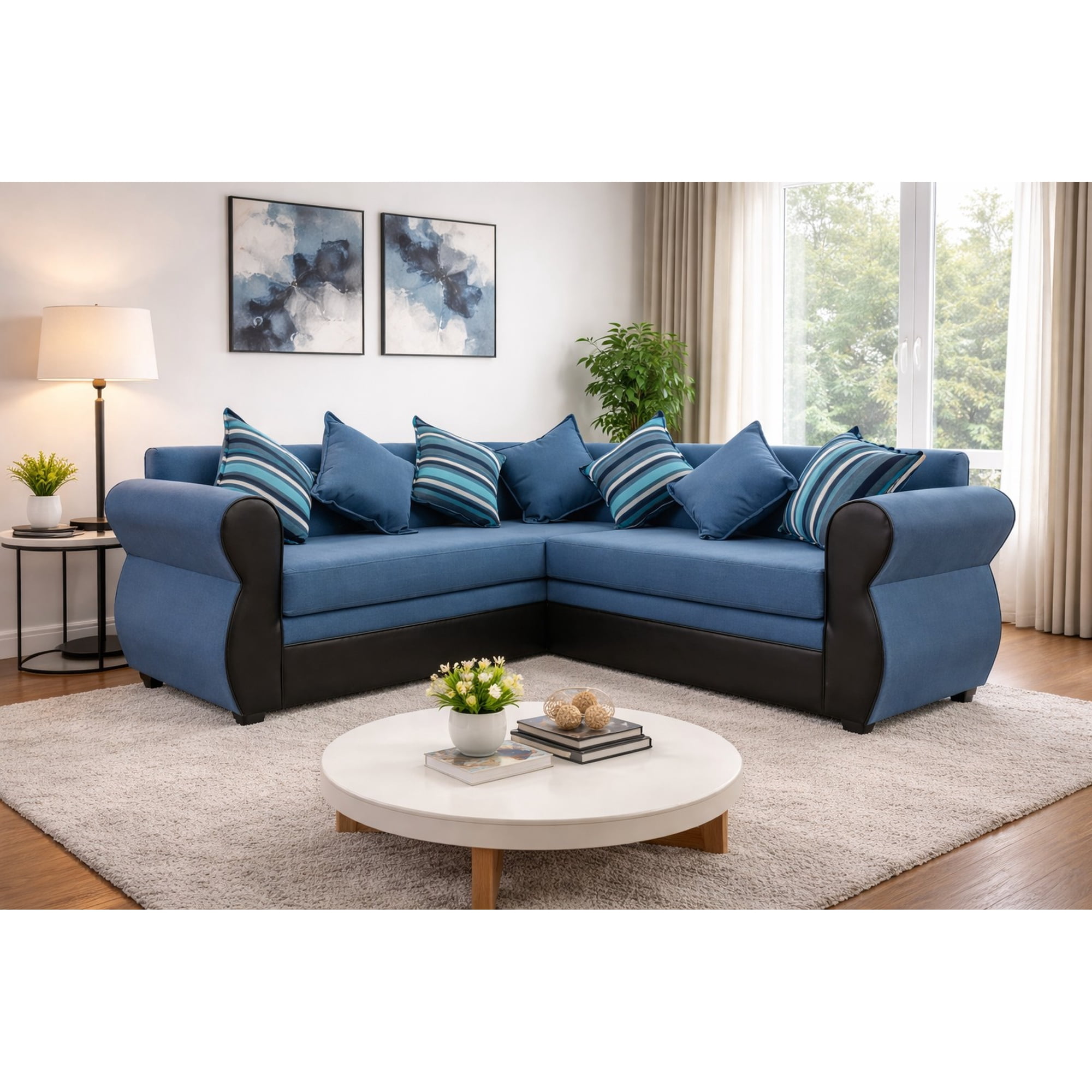 Almore - Seccional Francia Pu Negro Tela Azul