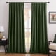 thumbnail image 1 of Cortinas Joydeco 2 Paneles Terciopelo Verde 132x305 cm Opacas, 1 of 9