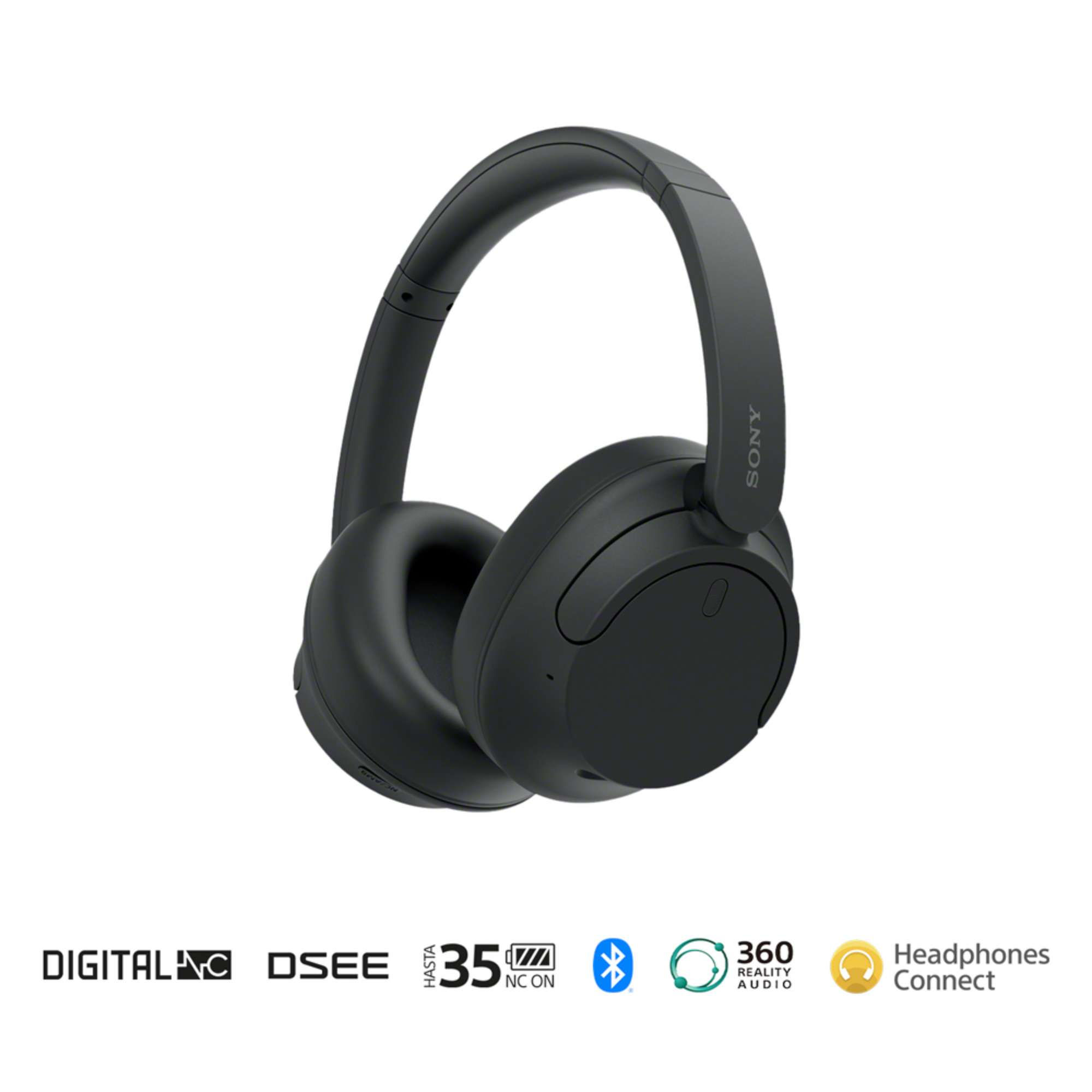 Audífonos Inalámbricos Con Noise Cancelling Wh-Ch720 Negro