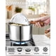 thumbnail image 3 of Popper Cook N Home para palomitas de cocina, acero inoxidable, 6 litros, 3 of 6