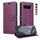 thumbnail image 1 of Premium Wallet Case for Google Pixel 8 Pro with Card Slots & Kickstand, Flip Cover Purple, 1 of 6