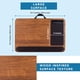 thumbnail image 5 of Escritorio portátil LapGear Home Office Pro con reposamuñecas Espresso, 5 of 6