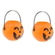 thumbnail image 2 of 2Pcs Halloween Kid Trick o Treat Candy Holder Bucket con mango Candy Bowl, 2 of 3