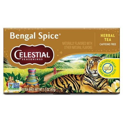 20 Bolsitas De Té Tea Celestial Seasonings Bengal Spice Herbal