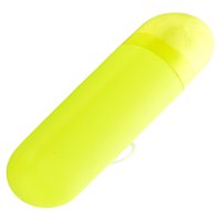 Magideal - Estuche De Viaje Para Cepillos De A Prueba De Polvo, Almacenamiento De Cubierta Transparente De Reutilización Duradera, Soporte Portátil Para Verde