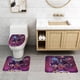 thumbnail image 2 of Juego de 3 Alfombras de Baño de Terciopelo Coral Desmarcar Mi Papá El Cazarrecompensas, 2 of 6