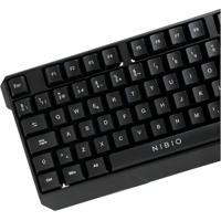 Genérico - Teclado Nibio Strike Rgb Negro Español