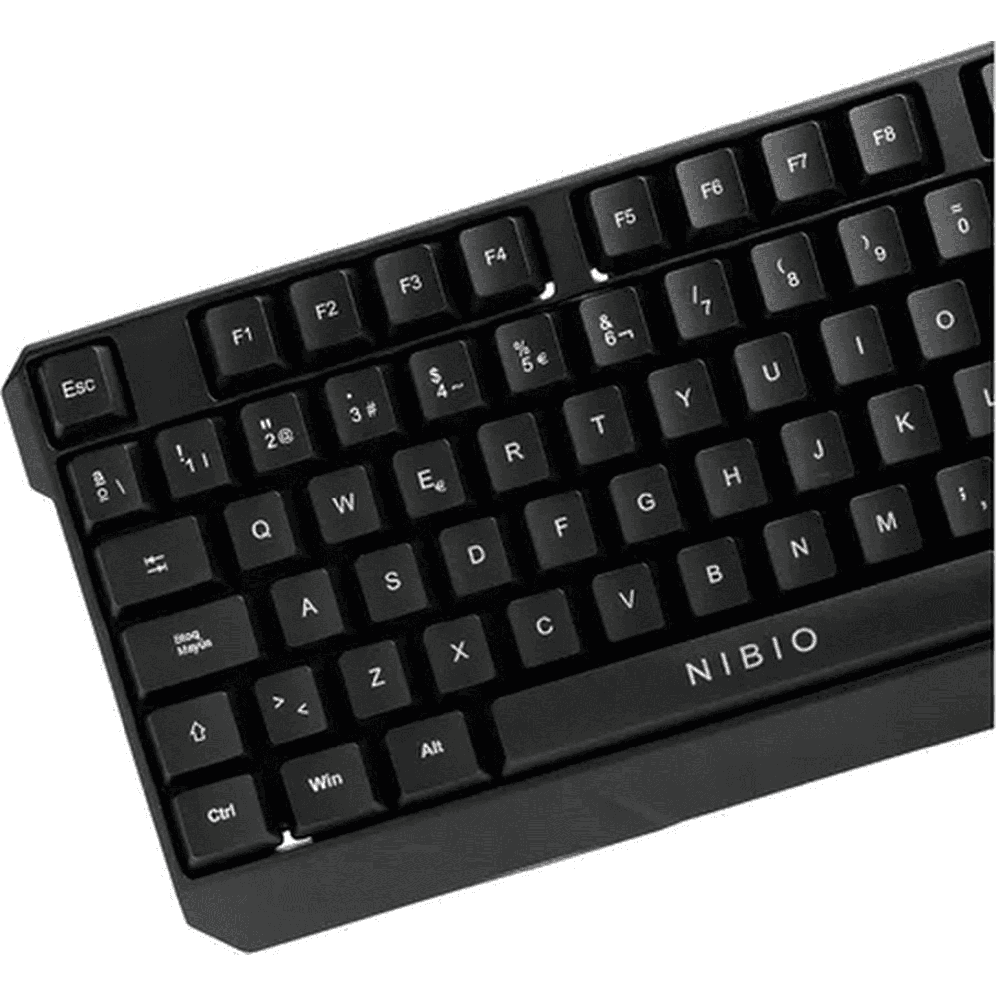 Genérico - Teclado Nibio Strike Rgb Negro Español